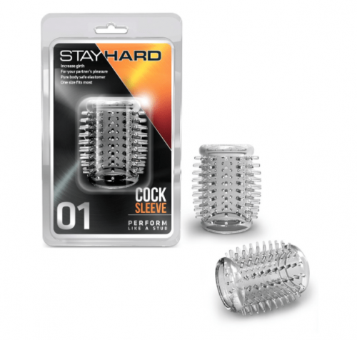 Stay Hard – Cock Sleeve 01- Clear – Varta Mayoreo