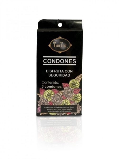 Cartera de 3 condones TanTra – Varta Mayoreo