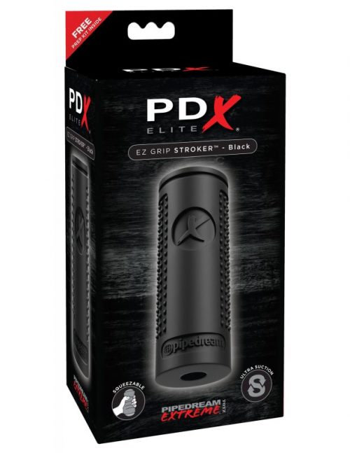 Pdx Elite Ez Grip Stroker Black – Varta Mayoreo