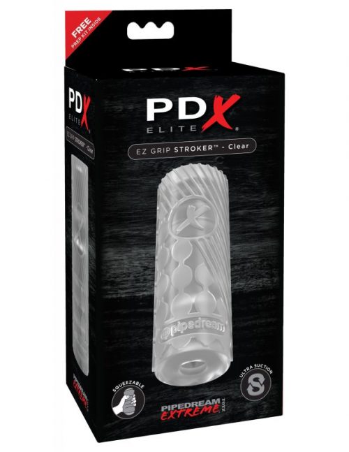 Pdx Elite Ez Grip Stroker Clear – Varta Mayoreo