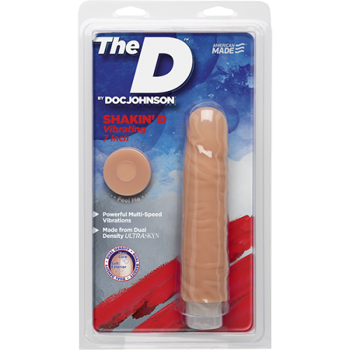 The D-Shakin D-Vibrating 7-Ultraskyn Vainill – Varta Mayoreo