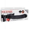 Fetish Fantasy Series 11" Vibrating Hollow Strap-On - Black - Varta Mayoreo