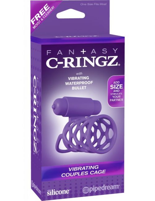 Fantasy C-Ringz Vibrating Couples Cage – Varta Mayoreo