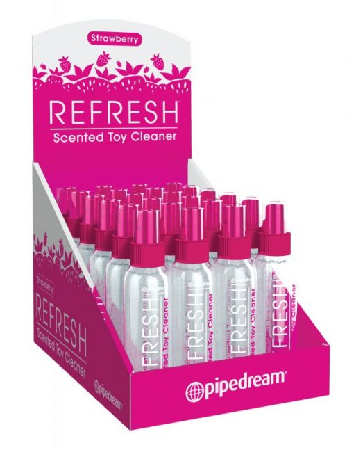 Toy Cleaner Strawberry 4 oz. (118 mL) – Varta Mayoreo