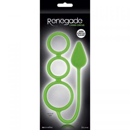 Renegade – 3 Ring Circus – Small – Neon Green – Varta Mayoreo Sexshop Online