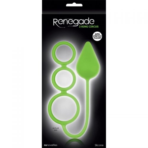Renegade – 3 Ring Circus – Large – Neon Green – Varta Mayoreo Sexshop Online