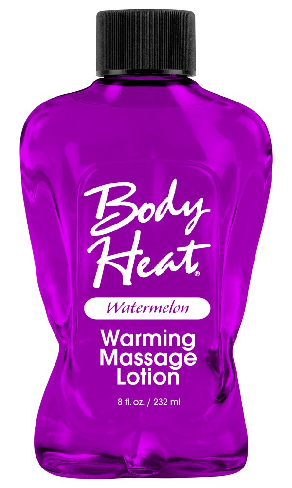 Body Heat  8 Oz. Warmin Massage Watermelon – Varta Mayoreo Sex Shop
