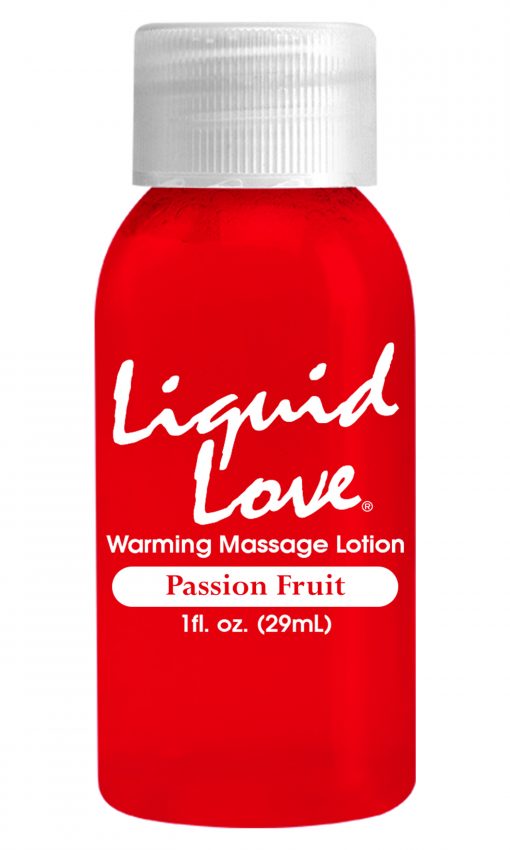 Liquid Love  1 Oz Warming Massage Lotion Passion Fruit – Varta Mayoreo Sex Shop