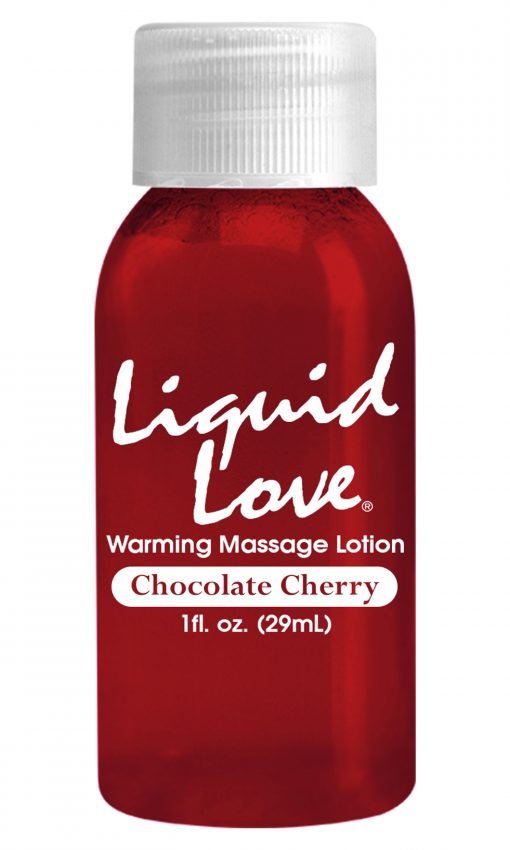 Liquid Love  1 Oz Warming Massage  Chocolate Cherry – Varta Mayoreo Sex Shop