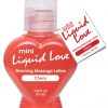 Mini Liquid Love Cherry Warming Massage Lotion - Varta Mayoreo Sex Shop