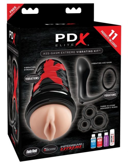 Pdx Elite Ass- Gasm Extreme Vibrating Kit – Varta Mayoreo Sex Shop