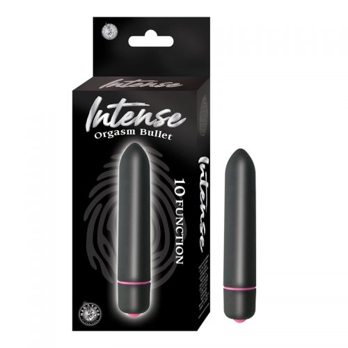 INTENSE ORGASM BULLET-BLACK