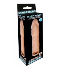 Skinsations Husky Lover Extension Sleeve With Scrotum Strap 6.5''