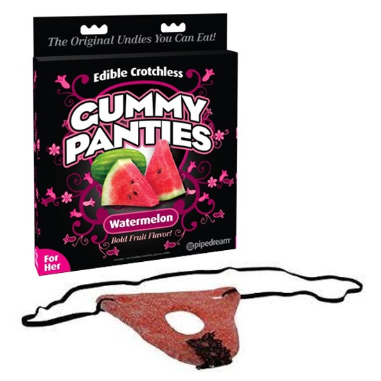 Pipedream Edible Crotchless Gummy Panties® - Peach – Pipedream Products