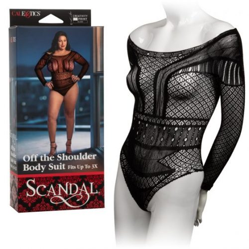 SE271183scandalplussizeoffthe shouledrbodysuit