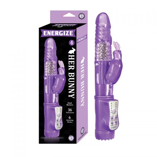 ENERGIZE HER BUNNY 4-PURPLE