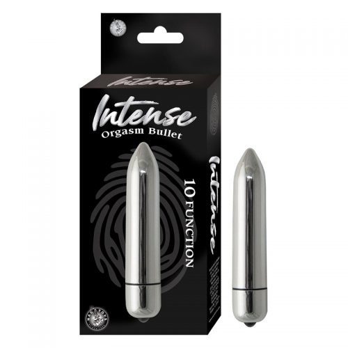 INTENSE ORGASM BULLET-SILVER
