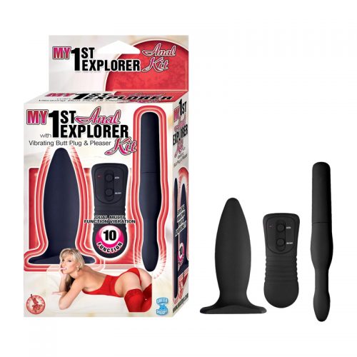 MY 1ST ANAL EXPLORER KIT-BLACK