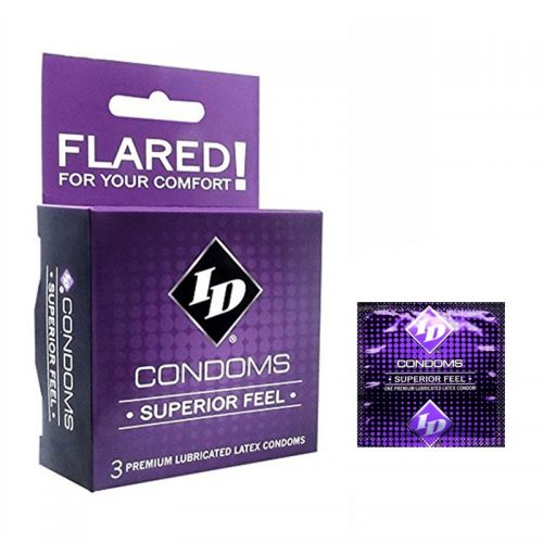 ID SUPERIOR FEEL CONDOMS – 3 PACK