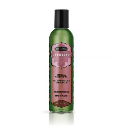 Massage Oil Nat Strawberry Dreams 8oz