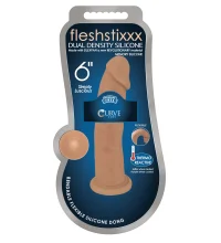 Fleshstixxx 6 Inch Silicone Dildo No Balls Medium