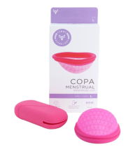 Menstrual Cup Size L - Pink