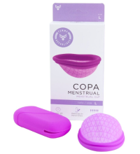 Menstrual Cup Size L - Purple