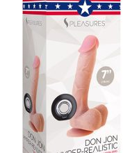 Liquid Silicone Don Jon Flesh Realistic 21cm - Remote