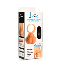 JOCK 28X Vibrating Realistic Balls w/ Remote 35mm