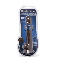 FLESHSTIXXX 10" Silicone Dildo w/ Balls CN-19-0548-11