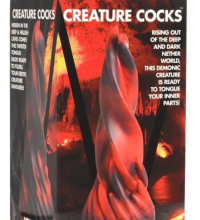 CC Hell Kiss Twisted Tongues Silicone Dildo