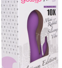Gossip 10x Wonder Mini Rabbit Vibrator- Violet
