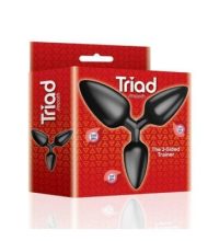 The 9's, Booty Calls, Silicone Butt Plug, Black, Bad Girl