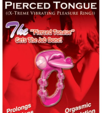 Xtreme Vibes - Pierced Tongue. Open Stock - Magenta