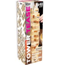 Tower Tease. Naughty Sex Game With Assorted Wooden