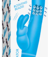 BG Silicone Rabbit Vibrator - Blue