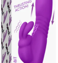 BG Silicone Rabbit Vibrator - Purple