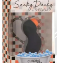 IN Shegasm Sucky Ducky Clitoral Stimulator - Black