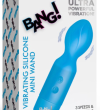 BG Vibrating Silicone Mini Wand - Blue