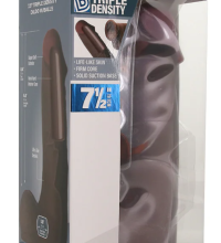 JOCK Hard-Core 7.5" Triple Density Dildo w/ Balls - Dark