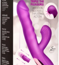 SH Thrust Wave Thrusting & Sucking Rabbit Vibrator