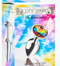 BS Rainbow Prism Gem Anal Plug - Small