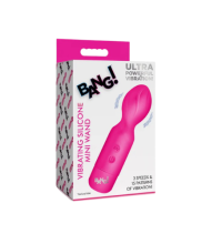 Vibrating silicone mini wand
