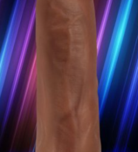 JOCK 7" Bareskin Dildo - Latte Dildo DG-09-0605-12