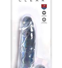 King Cock Clear 7" Cock with Balls